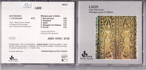 Laos lam saravane musique - laos,