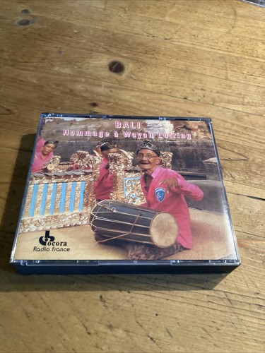 Ocora cds bali hommage - ocora, bali-